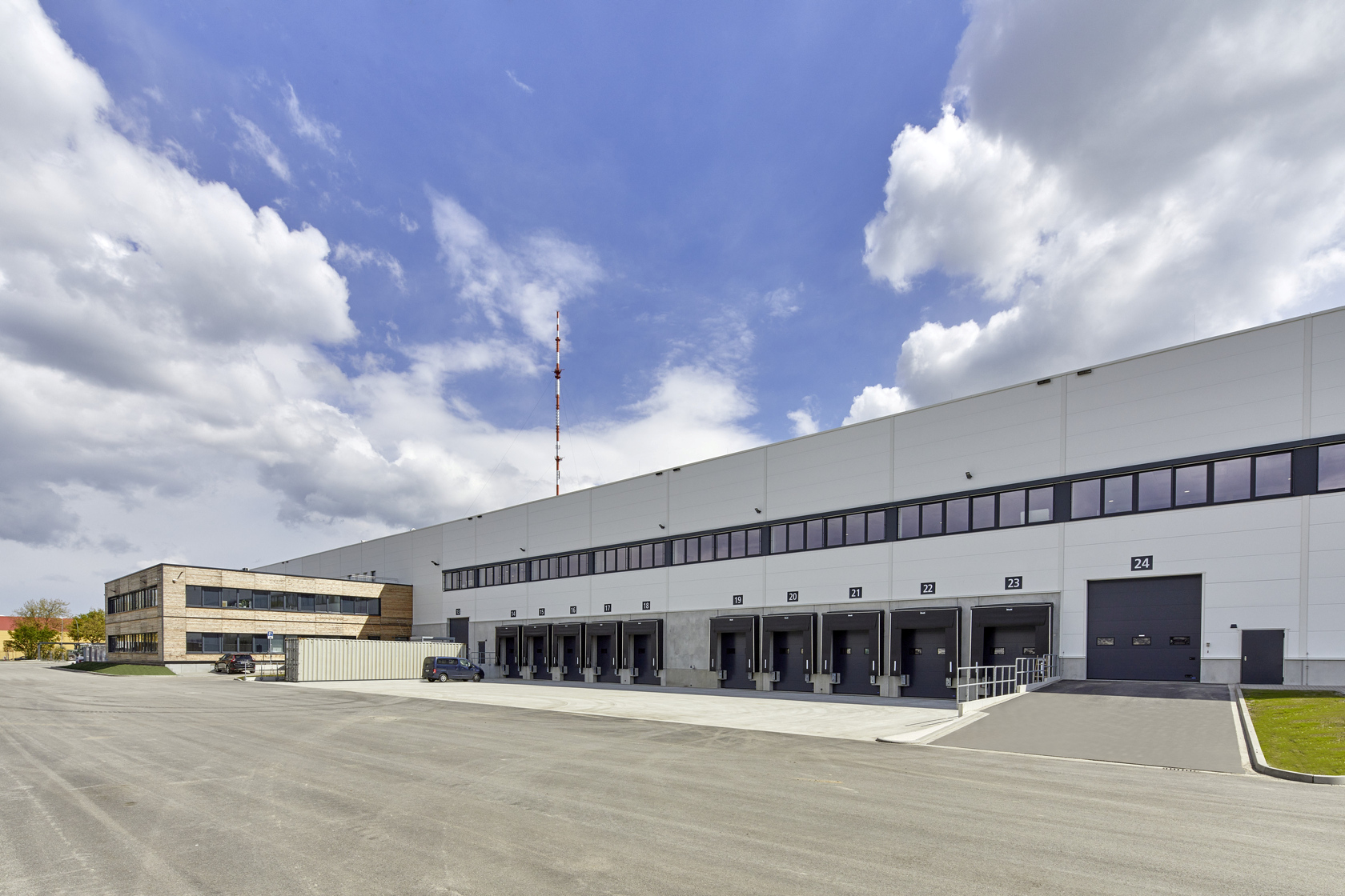 Logistic Building in Hamburg